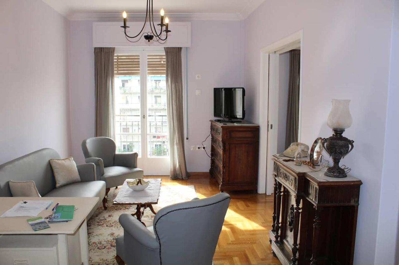 Vintage, Spacious Apartment In The Heart Of Athens! Экстерьер фото